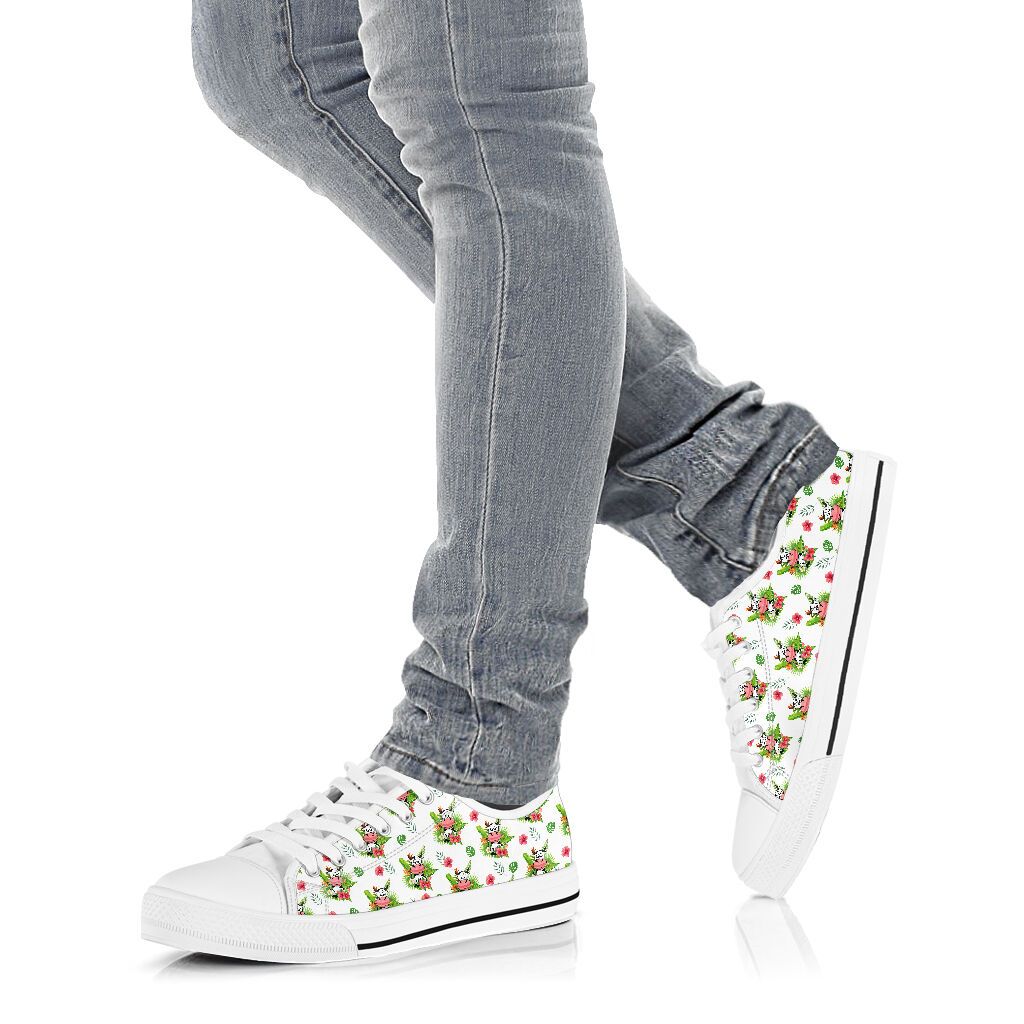Cow Leaf Low Top Shoes