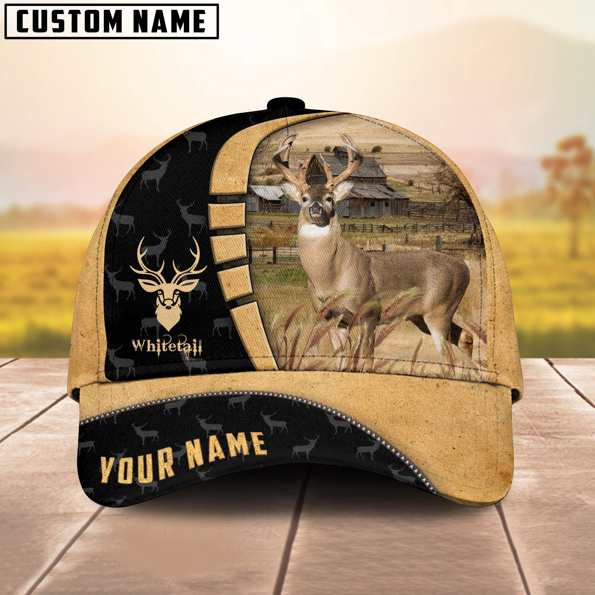 Custom Name Whitetail Cap TT1