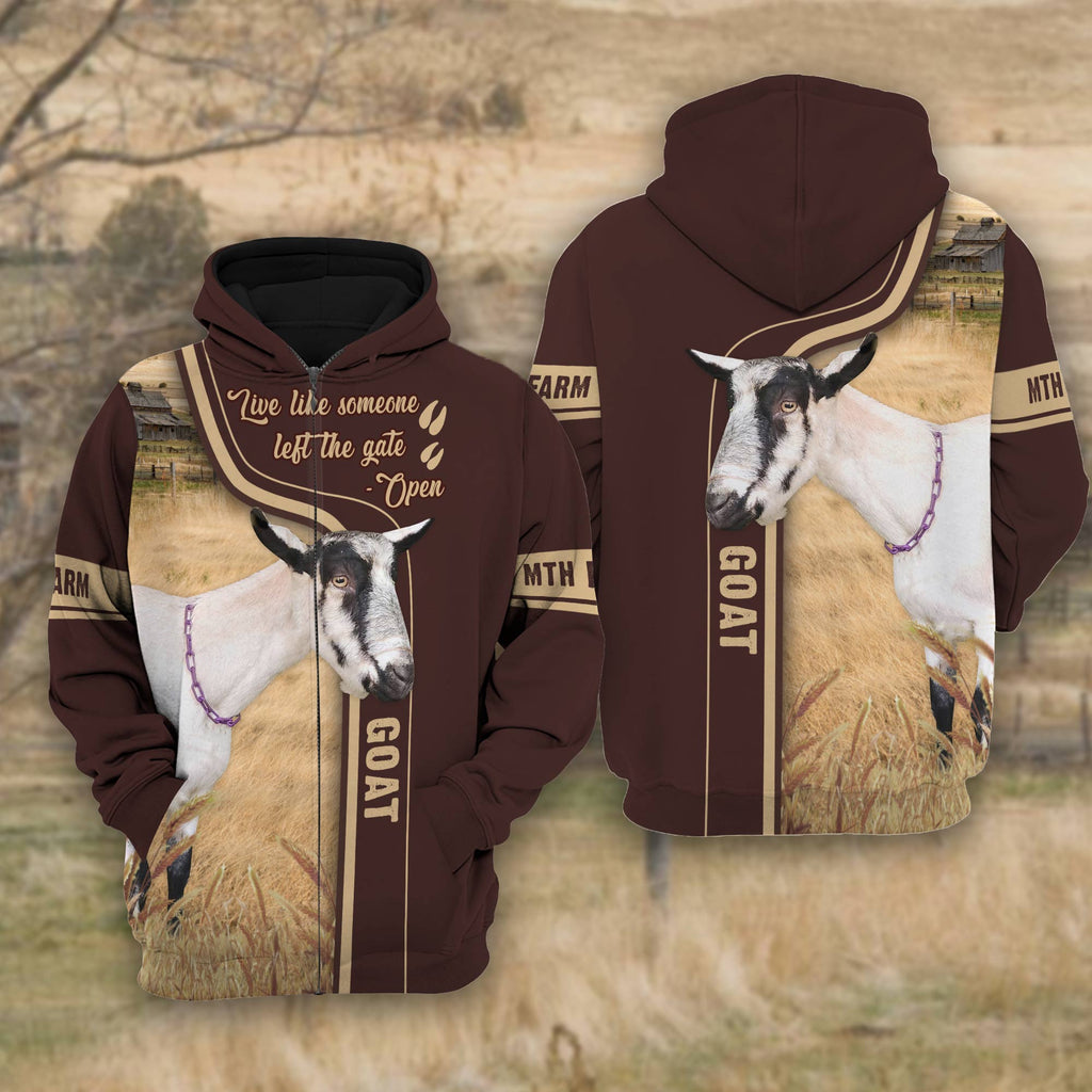 Goat 2 Live Like Someone left the gate open Shirts